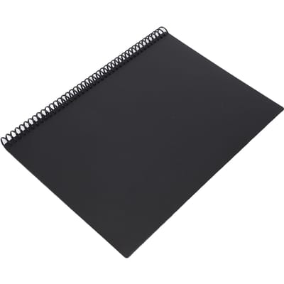 Cahier intelligent réutilisable Format Executive Connecté à l'application Effaçable Noir 180x255mm black