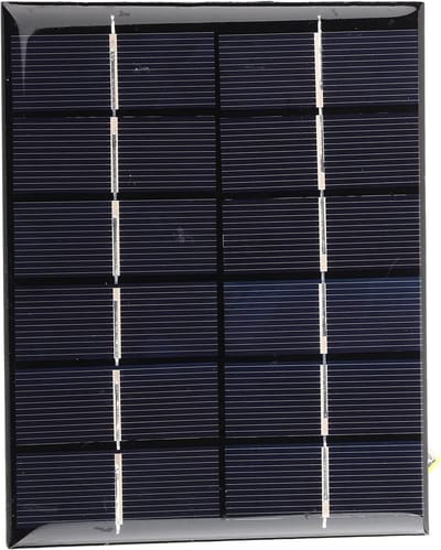 Mini Zonnepaneel - Zonnelader Module - Batterij Opladen - Hoge Conversie - 136 x 110 mm - Zwart