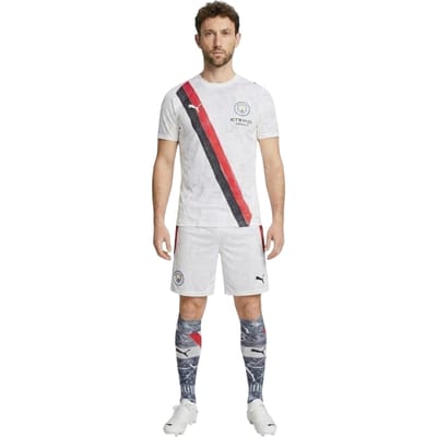 Puma Heren KidSuper Manchester City FC uittenue (Wit, Zwart)