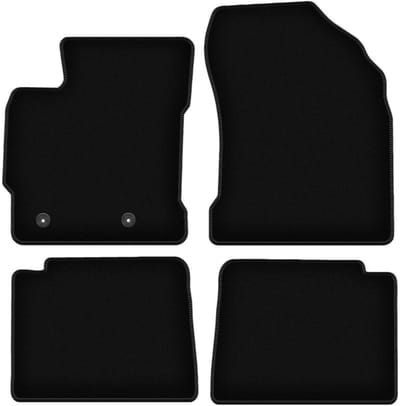BASIC zwarte veloursmatten voor: Toyota Corolla XI E16 hatchback, sedan (2013-2019)
