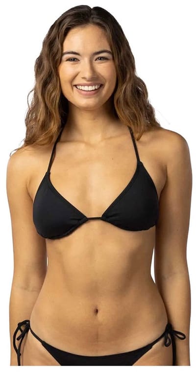 Rip Curl Classic Surf Sliding Triangle Bikinitop Zwart L Vrouw