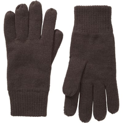 Petrol Industries - Heren Effen Handschoenen Pekin - Bruin - Maat OS
