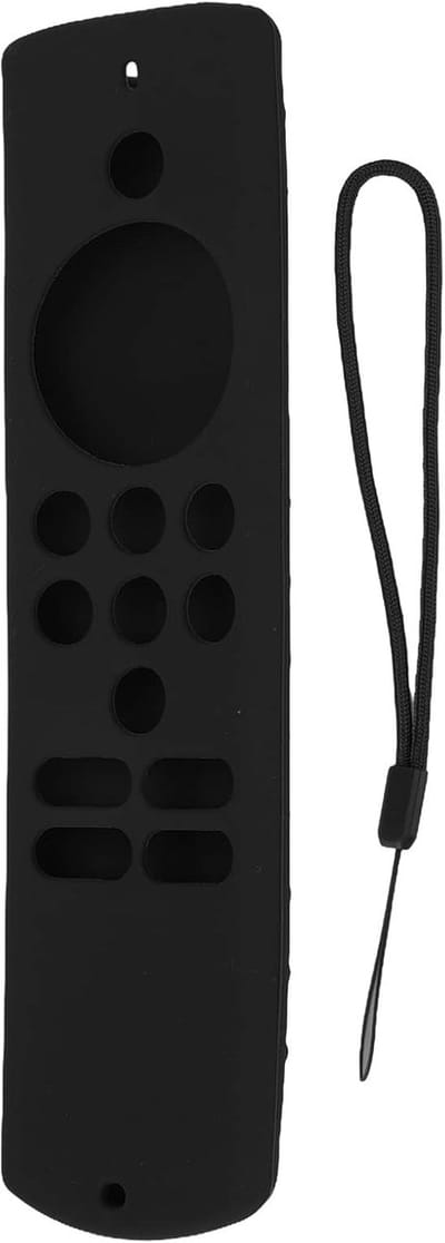 Allecto - Afstandsbediening Hoes - Silicone - Beschermhoes - Controller - Universeel - Fire TV Stick Hoesje - Zwart - Bescherming - Geschikt voor