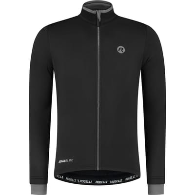 Rogelli - Maat XXL Essential Fietsshirt - Lange Mouwen - Heren - Zwart