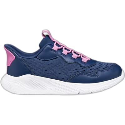 GEOX SPRINTYE FAST IN MEISJES Sneakers - KONINGSBLAUW/DONKERROZE - Maat 30