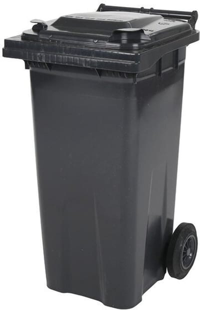 2 Wiel Grote Afvalcontainer Model MGB 120 G - GRIJS - Saro 174-2100