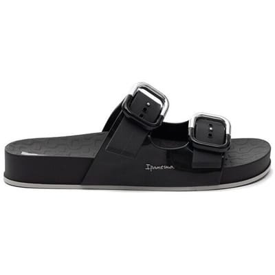 Ipanema Shore Slide Fem Noir/Noir/Beige [83781 BP297] taille 37
