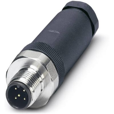 Phoenix Contact 1553190 Sensor/actuator connector, niet geassembleerd M12 Aantal polen (sensoren): 5 Stekker, recht 1 stuk(s)