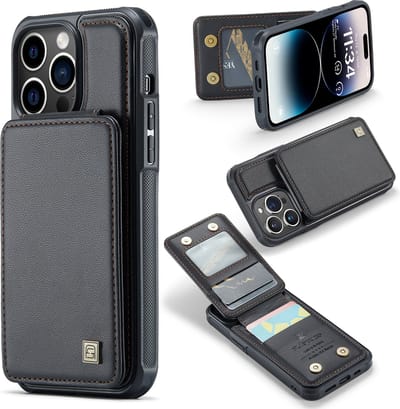 Portemonnee Backcover met RFID-bescherming voor Google Pixel 8 _ Zwart