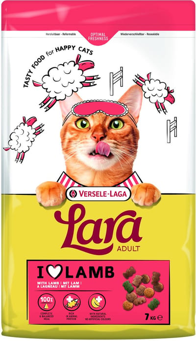 VERSELE-LAGA Lara Adult Lamb - dry cat food - 7kg