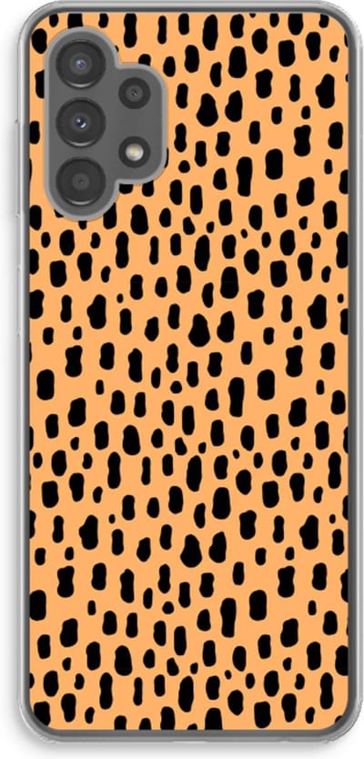 Case Company® - Hoesje geschikt voor Samsung Galaxy A13 4G hoesje - Panter - Soft Cover Telefoonhoesje - Bescherming aan alle Kanten en Schermrand