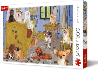 Trefl - Van Gogh's kamer - Dog Revolution - 500-delige puzzel - DIY-puzzel, creatief vermaak, voor volwassenen en kinderen vanaf 10 jaar