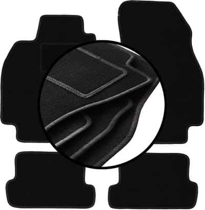 Complete set veloursmatten voor: Renault Megane II CC coupé, cabrio (2003-2010)