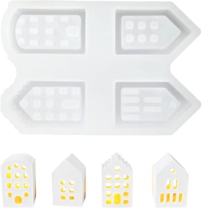 Mini siliconen mallen voor DIY knutselen, huisdecoratie en het maken van kaarsen en zeep