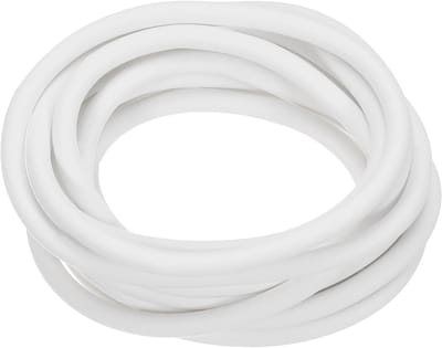 Siliconen Schuimafdichtstrips van 5 mm Dikte, 2 m Lengte, Weerbestendige Rubberen Cord voor Machines en Industrie, Ideaal voor Isolatie en Geluidsdemping