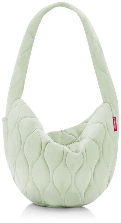 Reisenthel Moonbag Grote Crossbody Tas - Schoudertas - 24L - Puffer Iced Macha Mintgroen