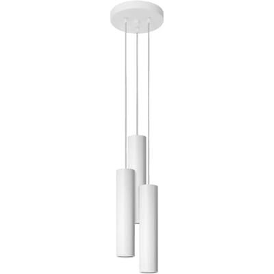 Sollux Lighting Hanglamp Lagos - 110x20x20cm - GU10 - wit - staal