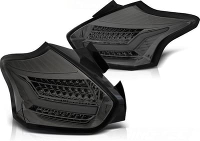 Achterlichten FORD FOCUS 3 15-18 HATCHBACK SMOKE SEQ LED