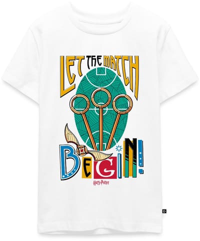 Harry Potter Let The Match Begin Quidditch Premium T-Shirt Tiener