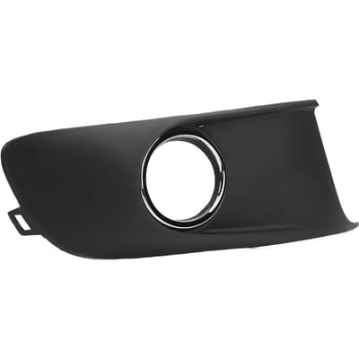 Voorbumper Mistlamp Grille Chroom Stijl Mistlamp Afdekking Sierlijst Vervanging Voor CADDY 2010 tot 2015 black