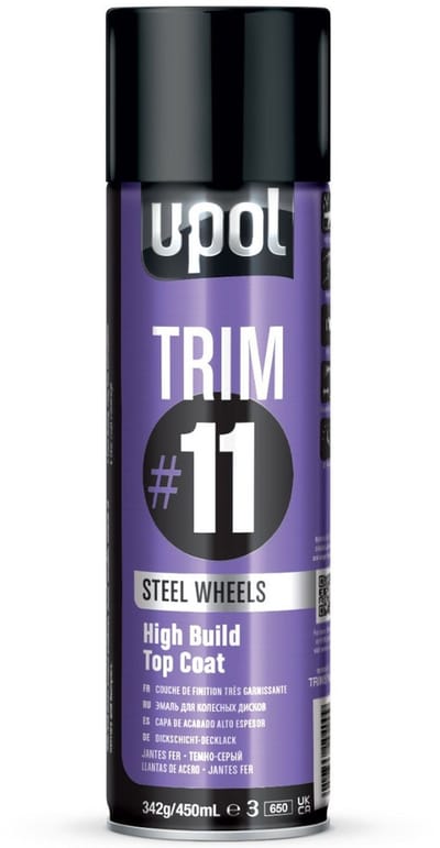 U-POL #11 Velgenlak Steelwheel spuitbus 450ml