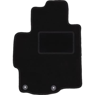 Bestuurdersmat zwart voor: Mitsubishi Lancer VIII CY sedan, sportback (2007-2016)