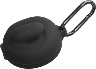 kwmobile cover voor oordopjes case - geschikt voor Anker Soundcore V40i - Trendy beschermhoes draadloze oordopjes in zwart