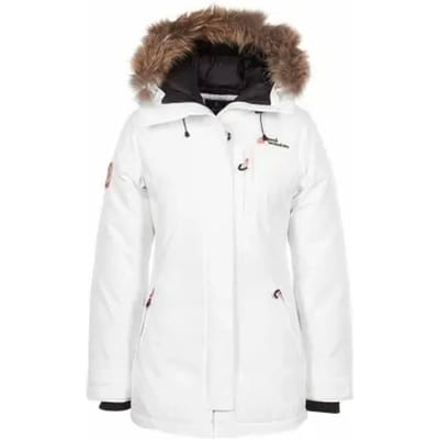 Parka Jas Peak Mountain Parka de ski avec vraie fourrure femme AKAGAN