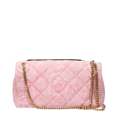 Roze Stoffen Schoudertas