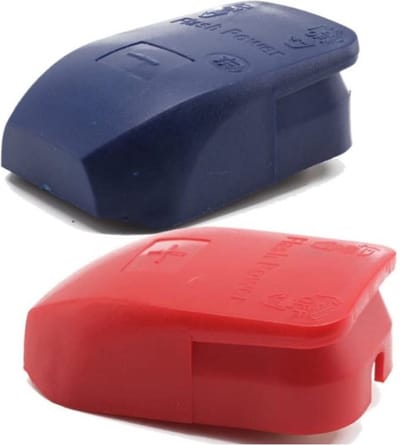 Accupoolklem Set - Snelsluiting - Ø 16 t/m 17 mm - Plus Pool (+) en Min Pool (-)-Accupoolklemmen-Snelsluiting-Accupoolklem Set - Snelsluiting - 18 t/m 19 mm - 2 stuks - Plus Pool (+) en Min Pool (-) -
