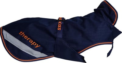 Bucas Hondendeken Bucas Therapy 300gr Donkerblauw-oranje