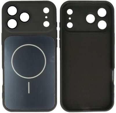 MagSafe Telefoonhoes – Shockproof Case met Camera Bescherming – Geschikt voor iPhone 17 Pro - Zwart