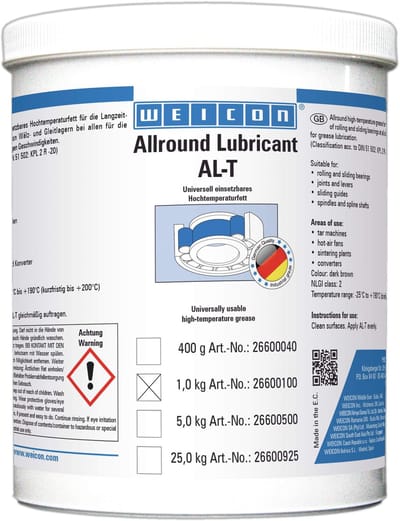 WEICON AL-T – Allround Machinevet – 1 kg Donkerbruin