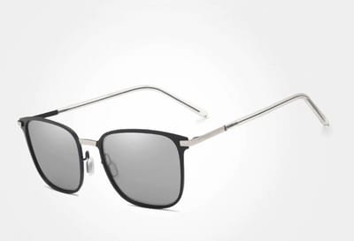 Kingseven Zonnebril - UV400 - Gepolariseerd - Zilverkleurig - Greystar - Z4881