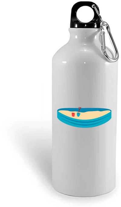 Hacebo® - Zandbak waterfles - Kind - Kinderen - Speeltuin - speelgoed - zand - water fles - 400ML