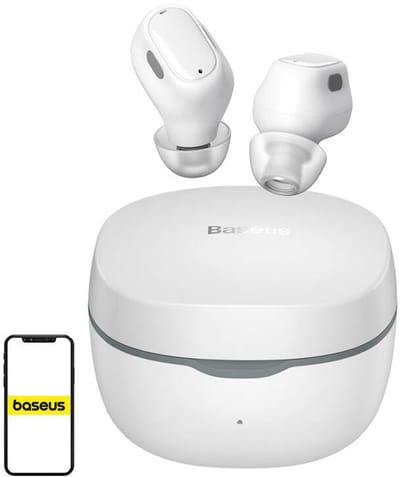 Baseus Bowie WM01 TWS Headset Draadloze Bluetooth Oordopjes Wit