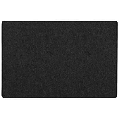 vidaXL - Tapijt - Loper - Antraciet - 100 - x - 150 - cm - 100% - Polypropyleen