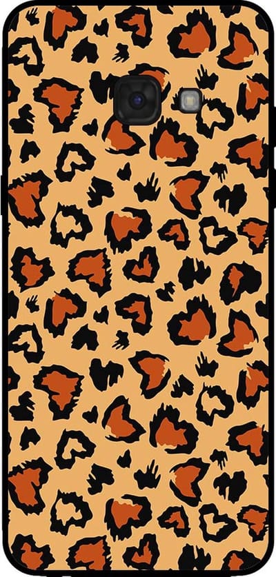 Smartphonica Telefoonhoesje voor Samsung Galaxy A5 2017 met tijgerprint - backcover met panterprint - Bruin geschikt voor Samsung Galaxy A5 2017