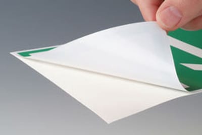 EHBO sticker met tekst 148 x 210 mm