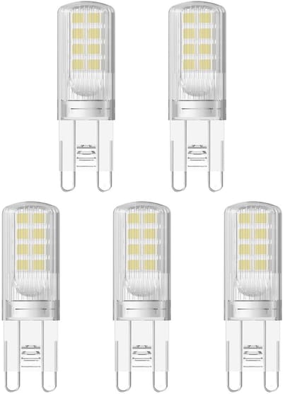 Modee LED Lamp G9 - 2.6W 4000K 320 LM 230V - LED Lamp insteek - Wit Licht - 5 stuks