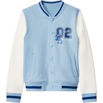 LUPILU kindercollegejack, kinder collegejack (Lichtblauw, 98/104)
