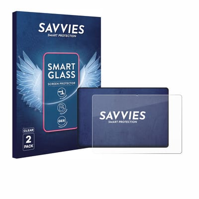 2 Stuks Savvies Screenprotector - geschikt voor Honor Magicpad 2 - beschermfolie glas transparant