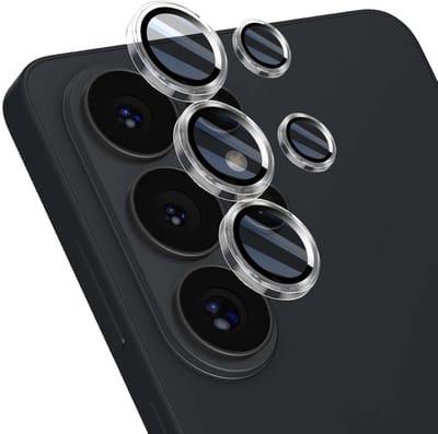 Force Case, Lens Protector Geschikt Voor Samsung Galaxy S26 Ultra Ring Lens Gehard Glas, Transparant