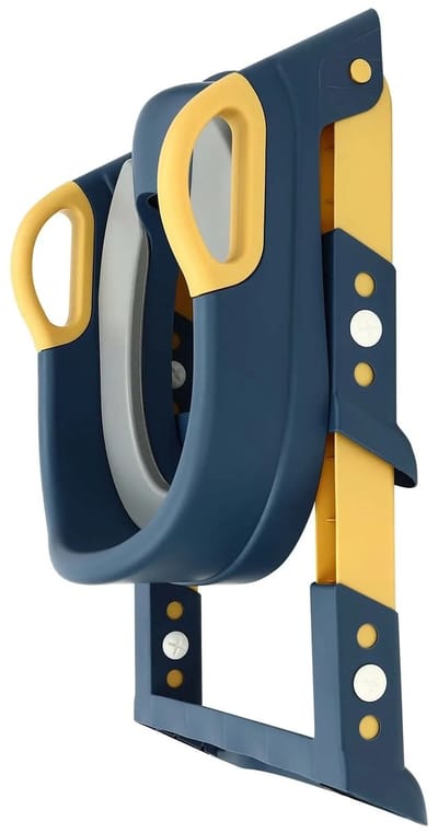 Seth Select Kinder Toilettrainer met Trap – Verstelbare & Opvouwbare Toiletbril – Antislip Potty Seat voor Jongens en Meisjes (2-7 Jaar)