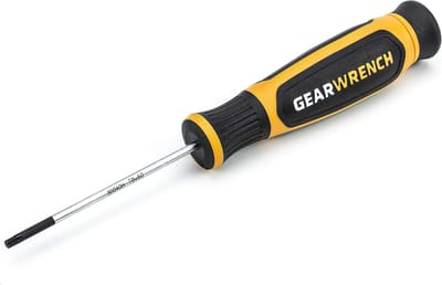 Mini Torx Schroevendraaier - Precisie Schroevendraaier - Kleine Reparatie - Ergonomische Tri-Lobe Grip - T8 x 60 mm - Zwart