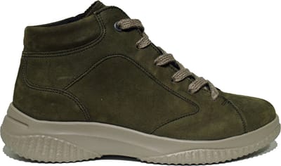 Hartjes - 172.1801/29 - Hoge sneakersVeterlaarzenDames veterschoenenDames sneakersHalf-hoge schoenen - Kleur: Groen - Maat: 41