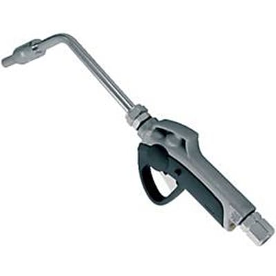 Olieverdeelpistool voor smeerpompen CEMO Viscomat 200/2, Visco-Flowmat en Viscoair, met draaikoppeling ½", starre uitlaat met anti-druppel mondstuk