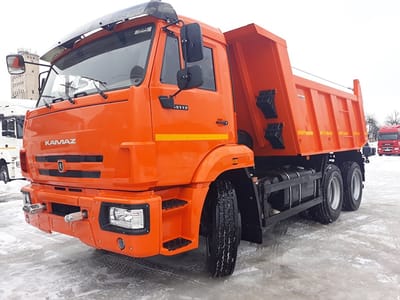 Zvezda Modelbouwpakket Militaire voertuigen - 3650 Dump Truck Kamaz 65115 Plastic - 1:35 - Modelbouw