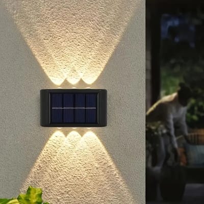 Nivard Tuinverlichting - Tuinlampen - Buitenverlichting - Tuin Verlichting - Led Lamp - Licht - Op Zonneenergie - LED - Warm Wit - 2 stuks