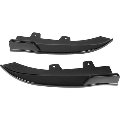 Achterbumper Zijlip Diffuser Glanzend Zwart Skirt Extensions Spoiler Bodykit voor 4 Serie G22 G23 M Sport black